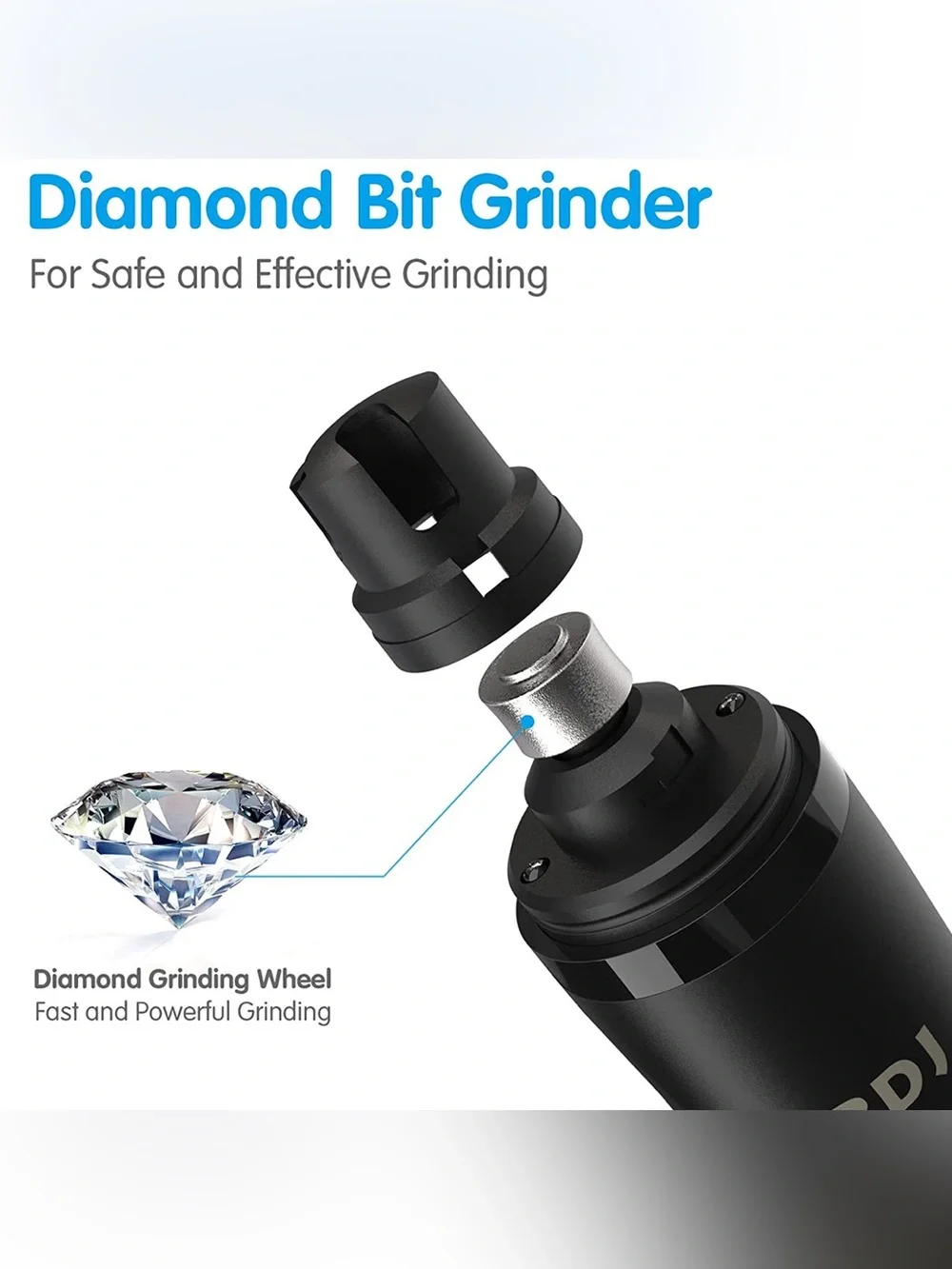 BDJ Dog Nail Grinder | 3 Speed | Rechargeable | Electric Nail Clipper